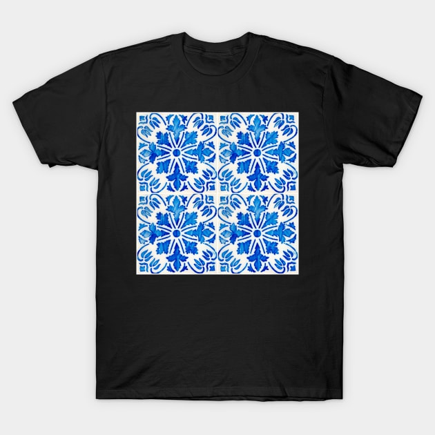 Traditional Portuguese glazed tiles T-Shirt by homydesign